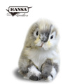 Hansa 6522-灰色垂耳兔40公分長_1