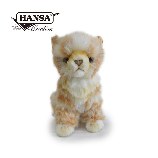 Hansa 6492-小貓(薑黃色)20公分