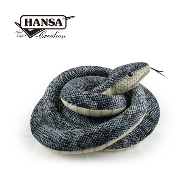 Hansa 4200-灰蛇與蛇寶寶65公分