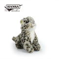 Hansa 6356-坐姿雪豹寶寶18公分_3