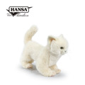 Hansa 6434-小白貓站姿29公分_1