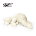 Hansa 5116-奶油熊(睡姿)70公分長_1