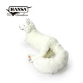 Hansa 6828-雪狐趴姿60公分長_2