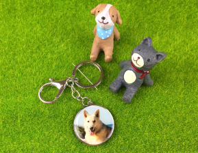 客製化鑰匙圈（雙面 /Ｌ號)