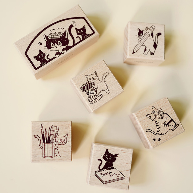 【Ob1 x 台灣文畫季】Ob1toy 櫸木印章(六款)