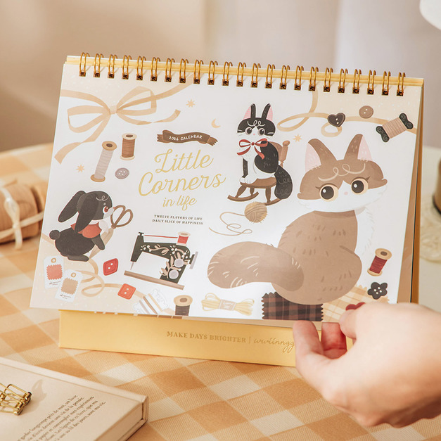 【wwiinngg】2026桌曆-與你同日Little corners in life