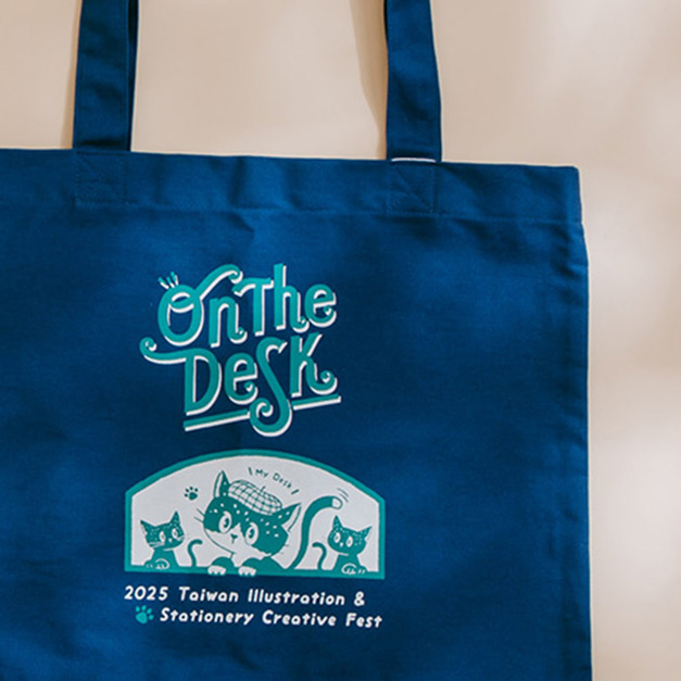 【Ob1 x 台灣文畫季】Ob1toy 托特包 藍色