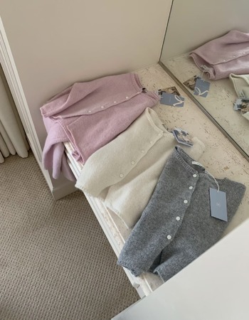 ｜現貨｜  羊駝毛俏麗短版外套