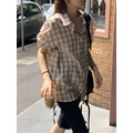 ｜粉格 現貨｜ OUNCE休閒格紋襯衫_17