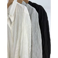 ｜預購｜ 知性光澤感皺皺綁帶襯衫_8