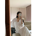 ｜預購｜ 溫柔光澤感寬鬆襯衫