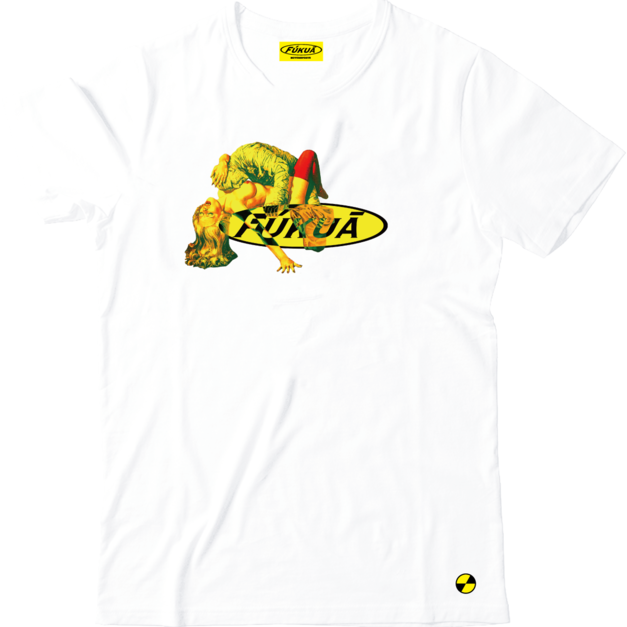 F*CKED BY ZOMBIE LOGO TSHIRT