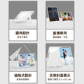 直橫兩用相框 全透明壓克力｜5 7 8 吋 磁吸式 支架斜面展示_1