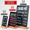 木底座手繪黑板 A4 A5 A6｜濕布擦拭 重複書寫 桌面菜單_3