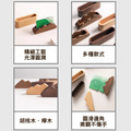 木質名片盒 名片架｜櫸木 胡桃木 紅櫻木 一格二格三格 雲朵山峰_1