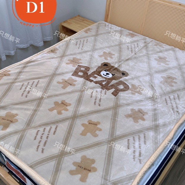 拉舍爾 潮流毛毯