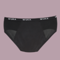 英國B型企業永續月經內著 WUKA [中度流量=2個衛生棉] 中腰天絲款包屁月經褲 吸血內褲 月亮褲 W2ULMIMFBL_2