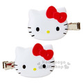 Hello Kitty 造型髮夾《2入.大臉》_1