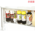 Aiwa 日本製 冰箱門邊收納架3入組 (白色款)_3