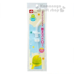 麵包超人 雙耳吸管學習杯替換吸管《透明》