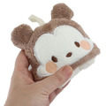 迪士尼TsumTsum 米奇 可掛式抗菌擦手巾 30x30cm (棕大臉款)_1