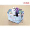 迪士尼 米妮 日製置物籃《2.5L.粉灰.造型提把.方形》輕鬆美化空間_2