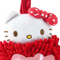 Hello Kitty 可掛式造型擦手巾 (紅 大臉)_1