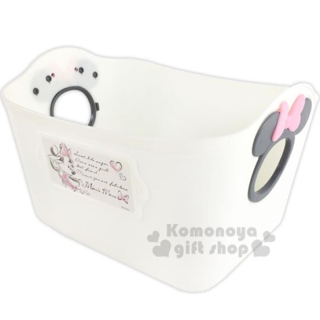 迪士尼 米妮 日製軟式收納盒《L.白》2.5L