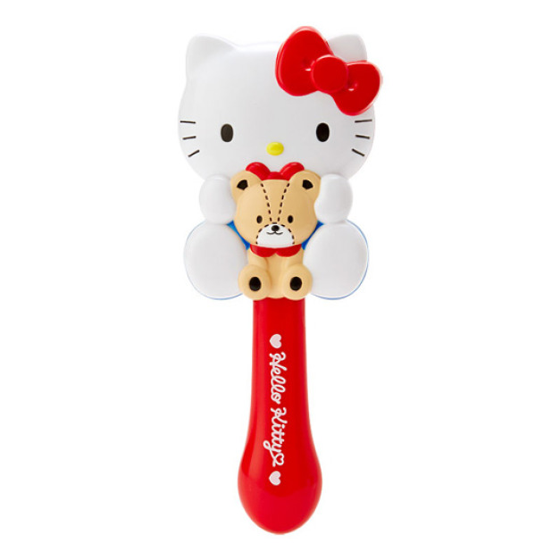 (特價) Hello Kitty 全身造型氣墊梳子 (紅白)
