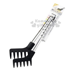 Echo 日本製 耐熱不鏽鋼麵條夾 (銀黑色款)