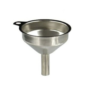 Echo 圓形不鏽鋼漏斗 直徑5cm (銀色款)