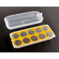 Sanada 日本製 長方形雞蛋收納盒 (黃色款)_2