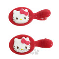 Hello Kitty 造型塑膠髮夾組《3款隨機.2入.粉/紅/棕》_1