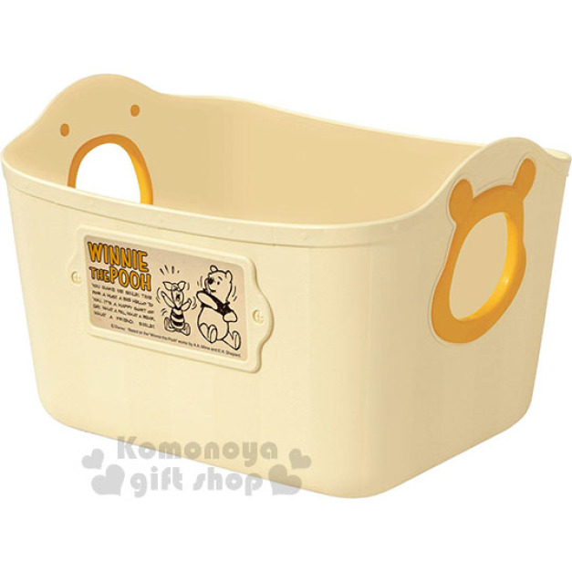 迪士尼 小熊維尼 日製軟式收納盒《L.黃》2.5L