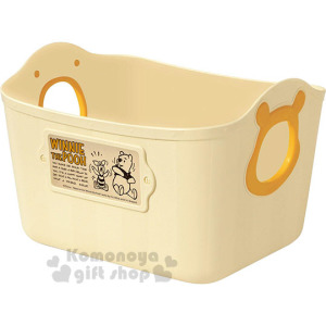 迪士尼 小熊維尼 日製軟式收納盒《L.黃》2.5L