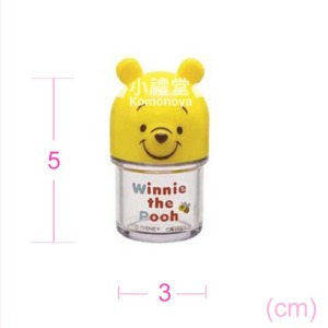 迪士尼 小熊維尼 造型調味罐 9ml (黃大臉款)