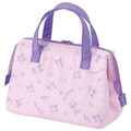 酷洛米 寬口保冷便當袋 (粉紫撲克款)_1