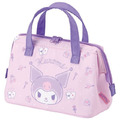 酷洛米 寬口保冷便當袋 (粉紫撲克款)