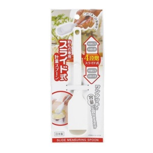 KOKUBO 4段式可調塑膠計量匙 (白款)