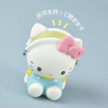 Hello Kitty 造型矽膠零錢包 p+g design (粉坐姿款)_1