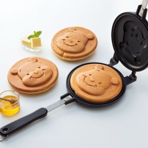 迪士尼 小熊維尼 鋁合金鬆餅烤盤 (大臉款)