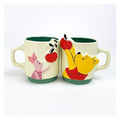迪士尼 小熊維尼 陶瓷對杯組 (米蘋果款)