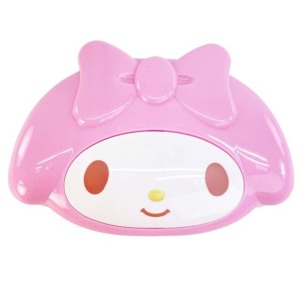 美樂蒂 大臉造型塑膠肥皂盒 (銅板小物)