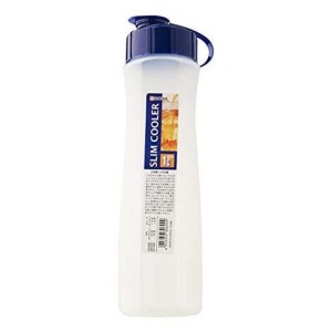 NAKAYA 拉蓋式耐熱冷水壺 1L (霧面藍蓋款)