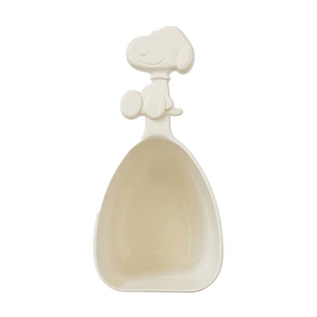 Snoopy 造型塑膠量米匙 180ml (白款)