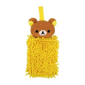 拉拉熊 超細纖維擦手巾 (黃大頭款)