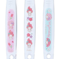 美樂蒂 兒童牙刷3入組附牙刷蓋 (透明 花朵)_2