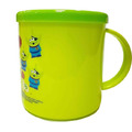 迪士尼 玩具總動員 單耳塑膠杯附蓋 400ml (綠叉腰款)_2