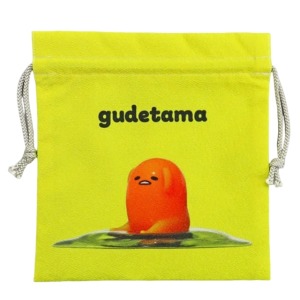 蛋黃哥 尼龍束口袋 (黃雞蛋料理款)