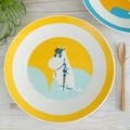 Moomin 陶瓷圓盤2入組 19cm (橘黃小不點款)_2
